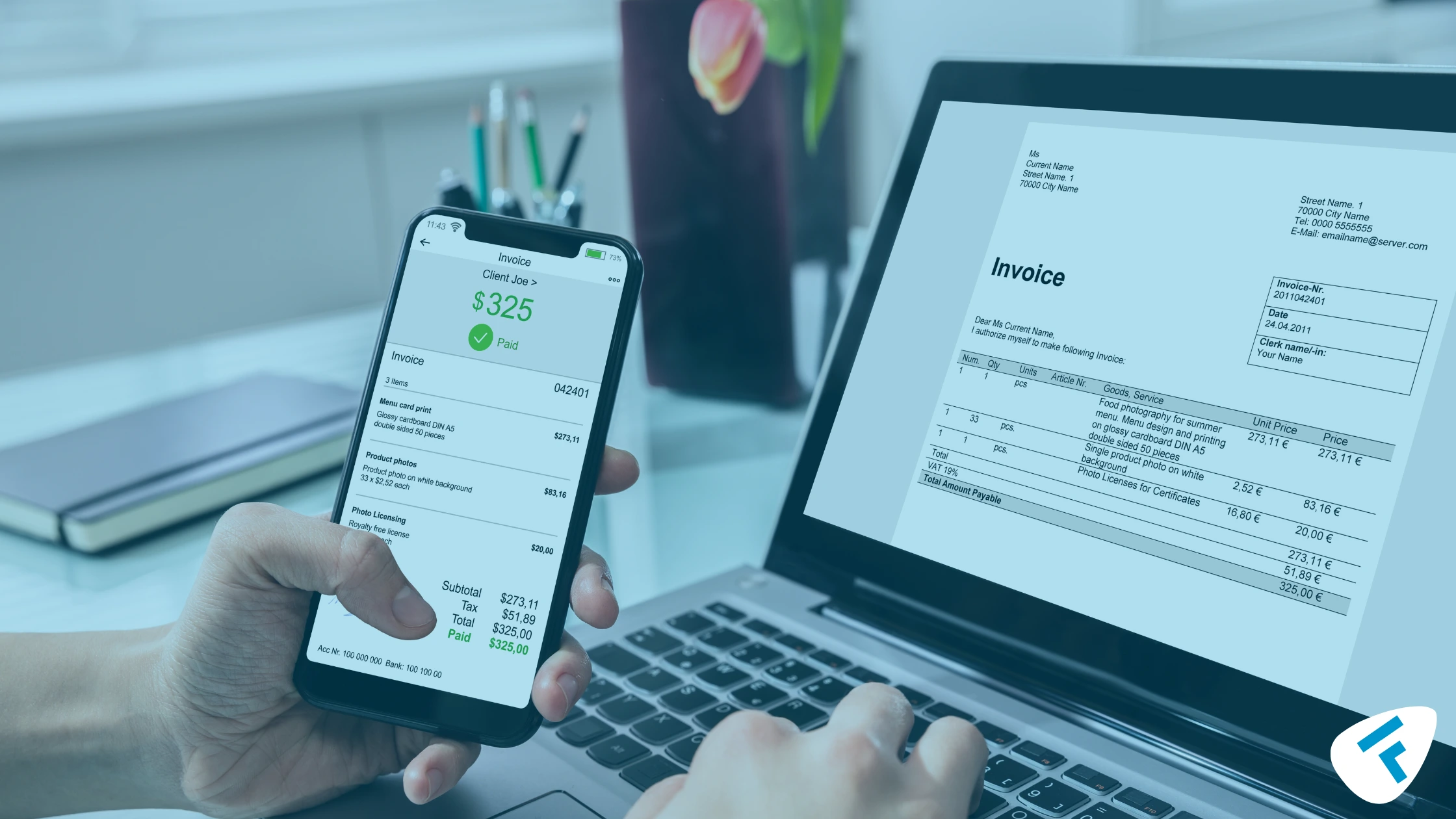 Image pour l'article sur l'obligation d'utiliser un logiciel de facturation.